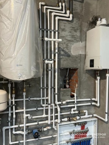 2-этажная квартира 120 м²: котельная