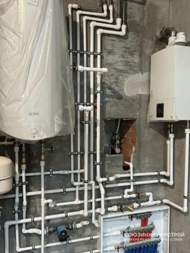 2-этажная квартира 120 м²: котельная